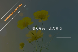 情人节的由来和意义